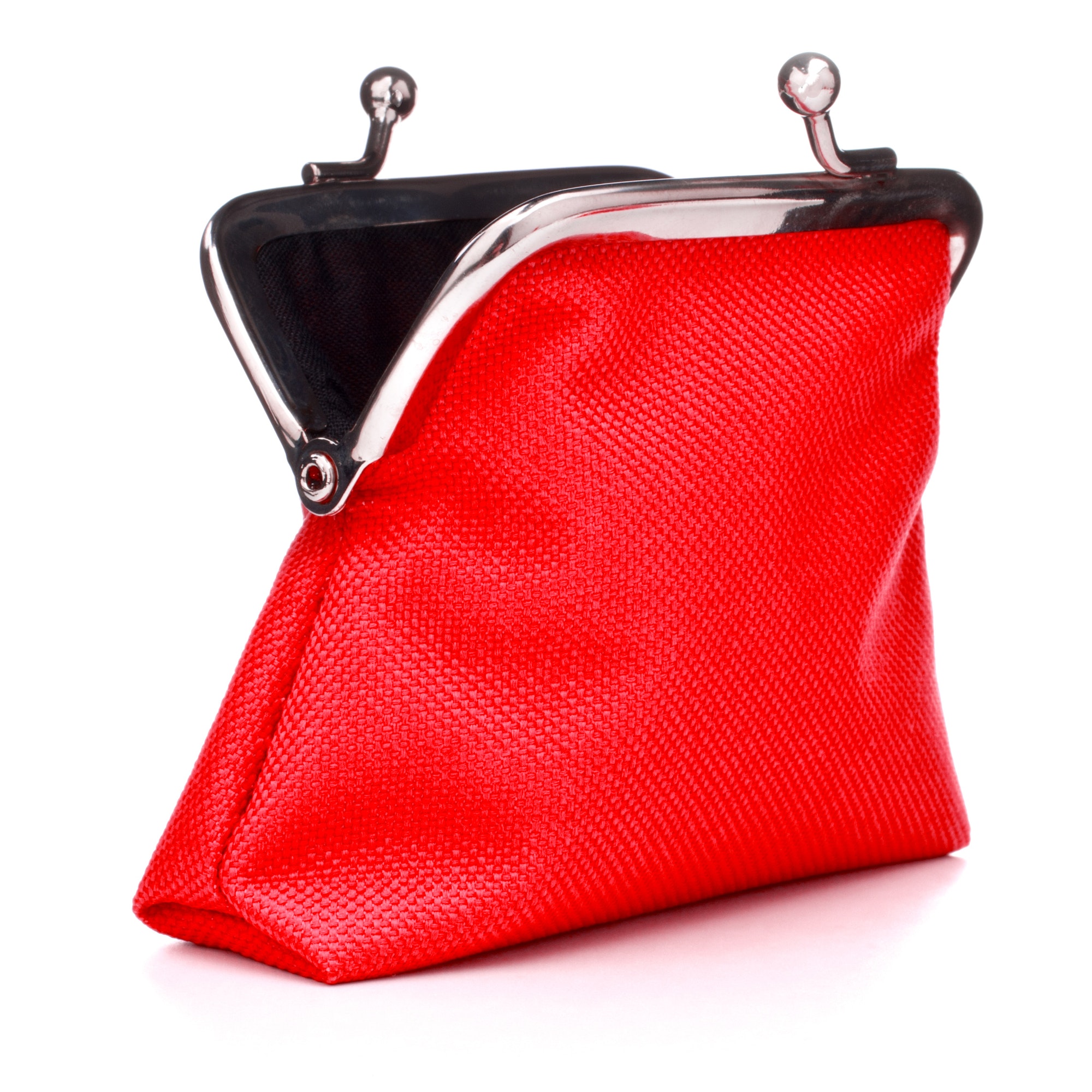 red-cash-wallet-isolated-on-white-background-charge-purse-open-empty-coin-wallet-